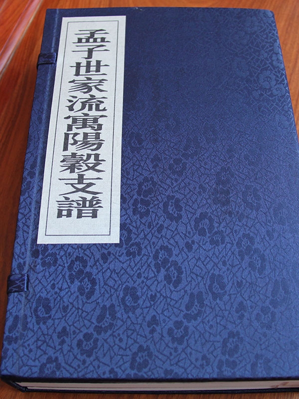 孟氏陽谷支譜