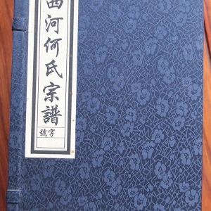 西何何氏宗譜
